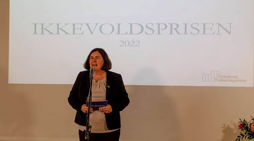 Prisvinners takketale «Ikkevoldsprisen 2022» 23 Ikkevolds22