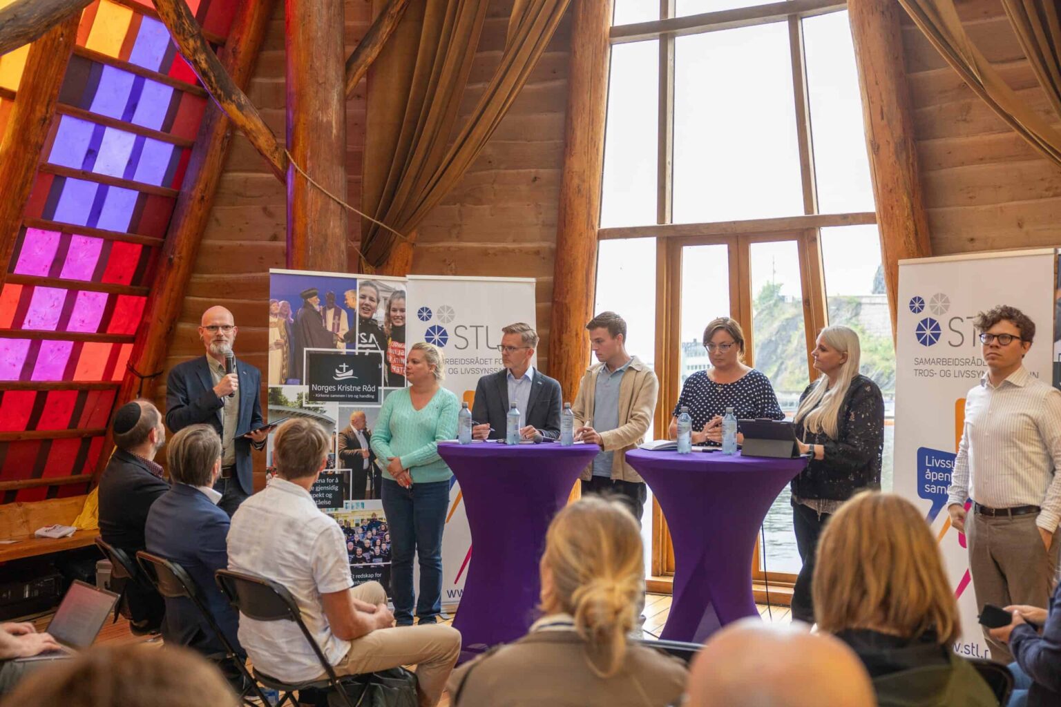 Politikerdebatten Arendalsuka 2023: Omkamp om trossamfunnsloven.
