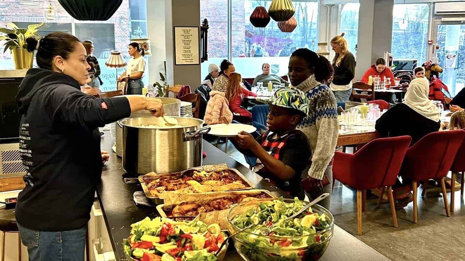 Kirke på nye måter, matservering