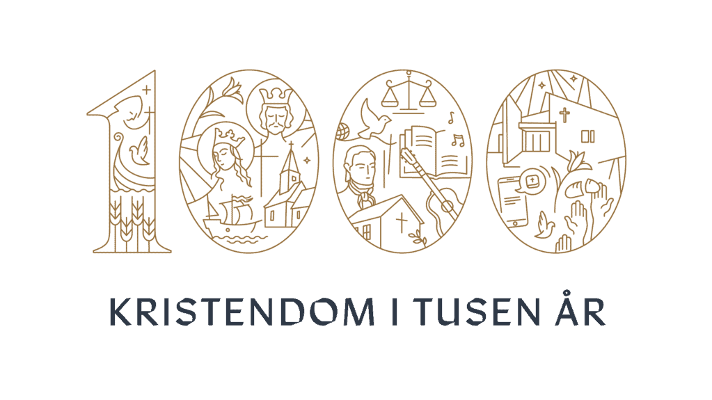 400 000 til Kristendom i 1000 år 1 Nasjonaljubileet logo, Kristendom i 1000 år