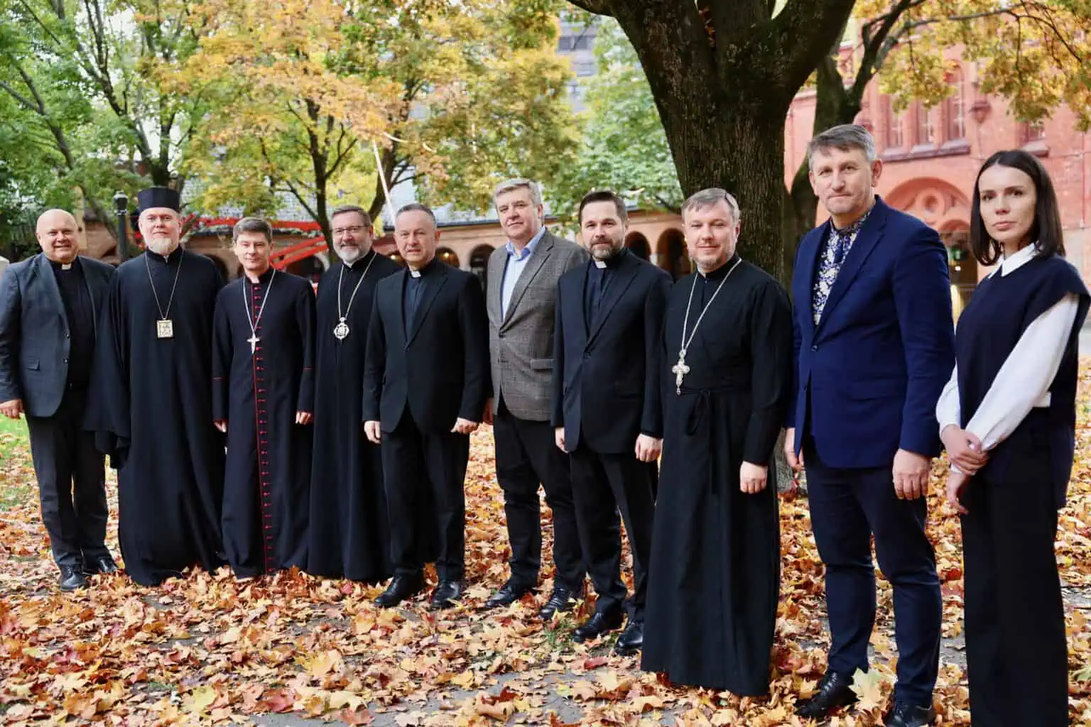 Kirkeledere fra Ukraina på besøk i Norge høsten 2025