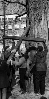 Korsvandring gjennom byen - en stille motstand 3 IMG 2768