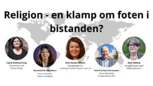 Religion en klamp om foten Forside