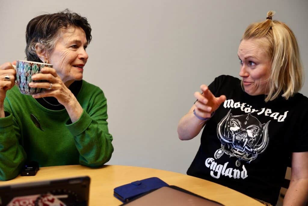 Elisabet og Ida